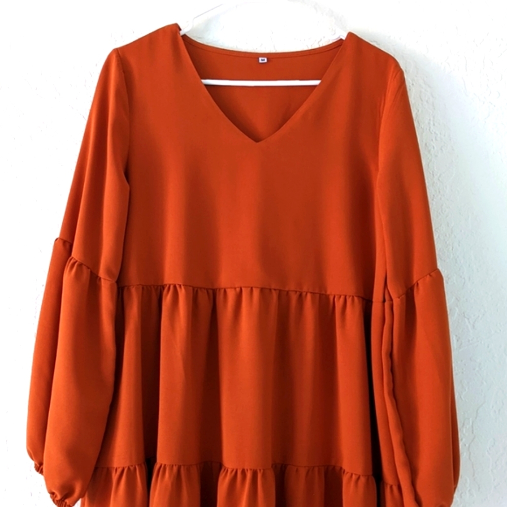 Orange dress - Picture 2 of 7